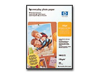 Papel fotogrfico de brillo HP Everyday 100 hojas/A4/210 x 297 mm (Q2510A)